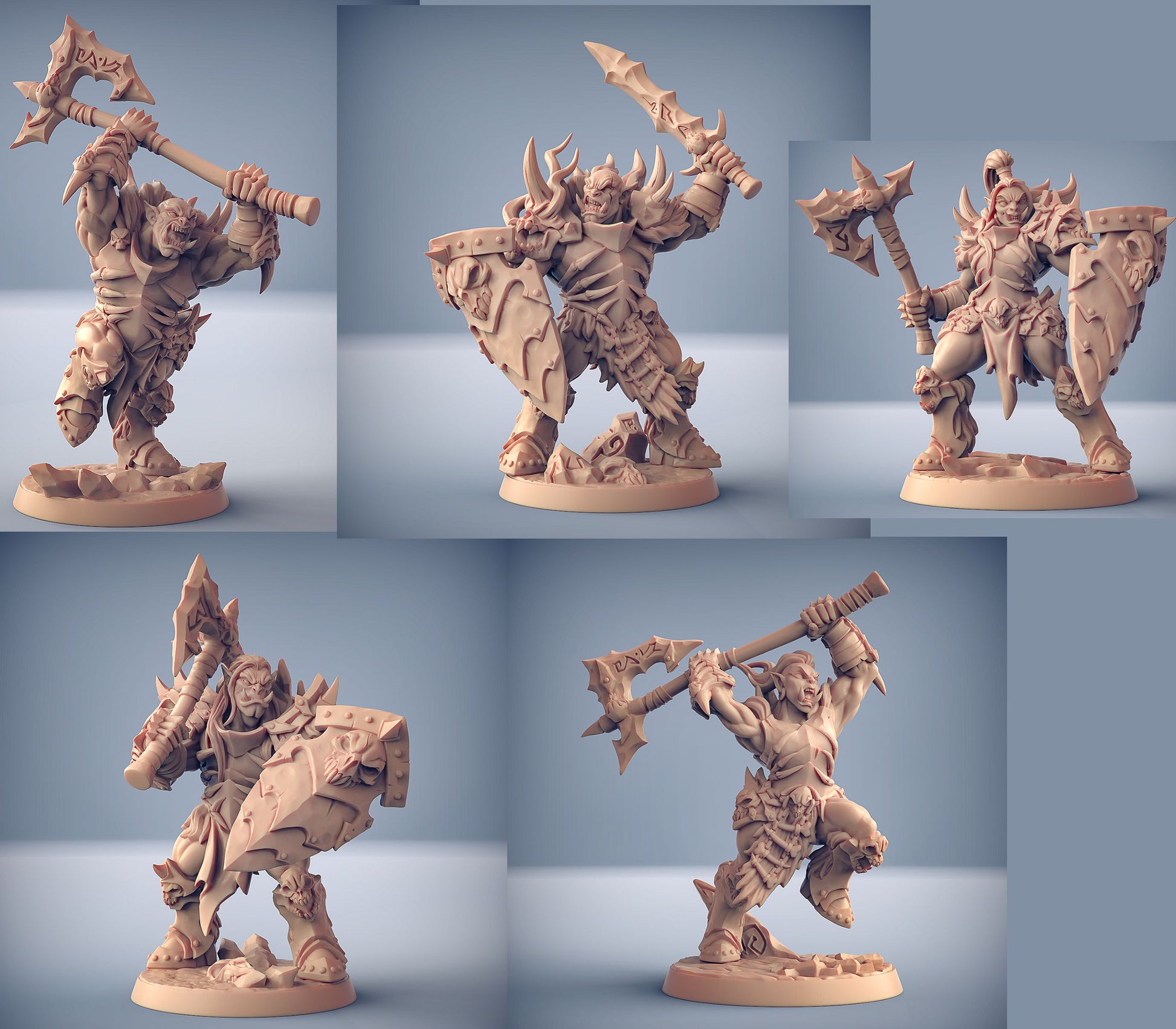 Frostmetal Orcs (5x warriors)