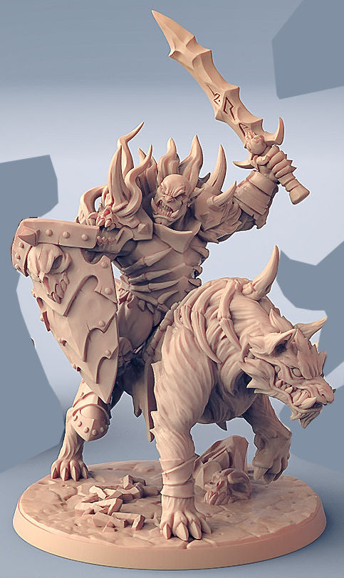 Frostmetal Worg Rider A