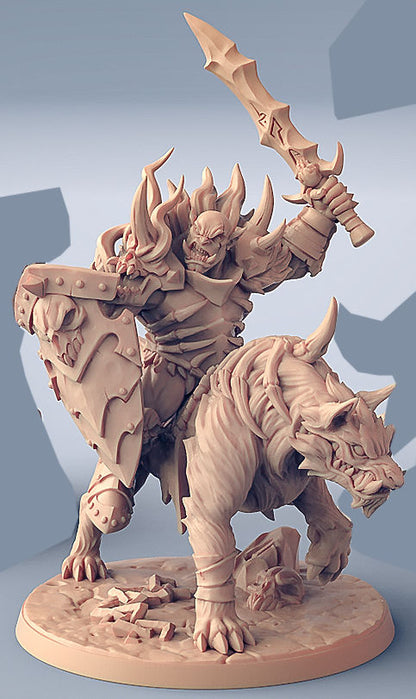 Frostmetal Worg Rider A