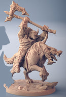 Frostmetal Worg Rider B