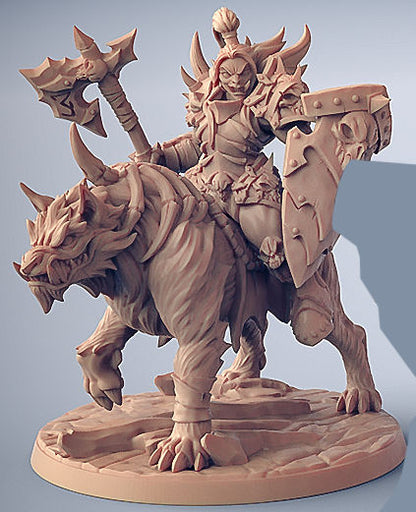 Frostmetal Worg Rider C