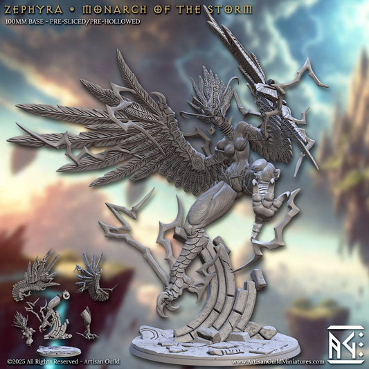 Zephyra the Monarch of the Storm