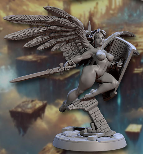 Seraphina the Light of Valour [Pin Up] with scenic base