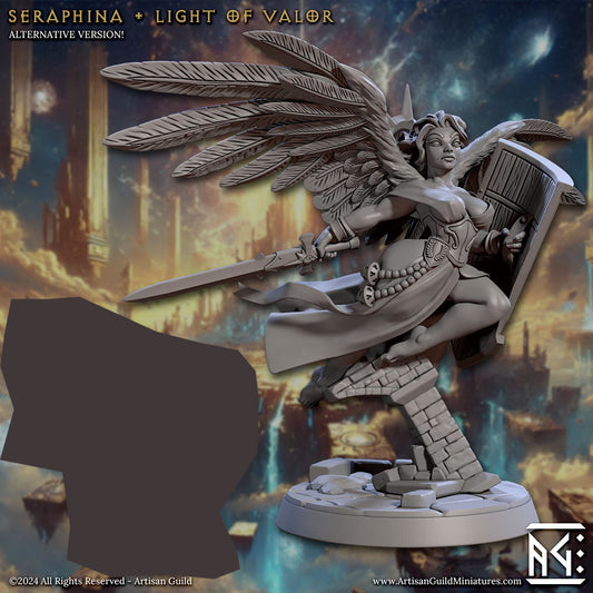 Seraphina the Light of Valour with scenic base