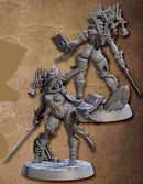 Blasphemia the Daughter of Decay [Pin Up] with scenic base