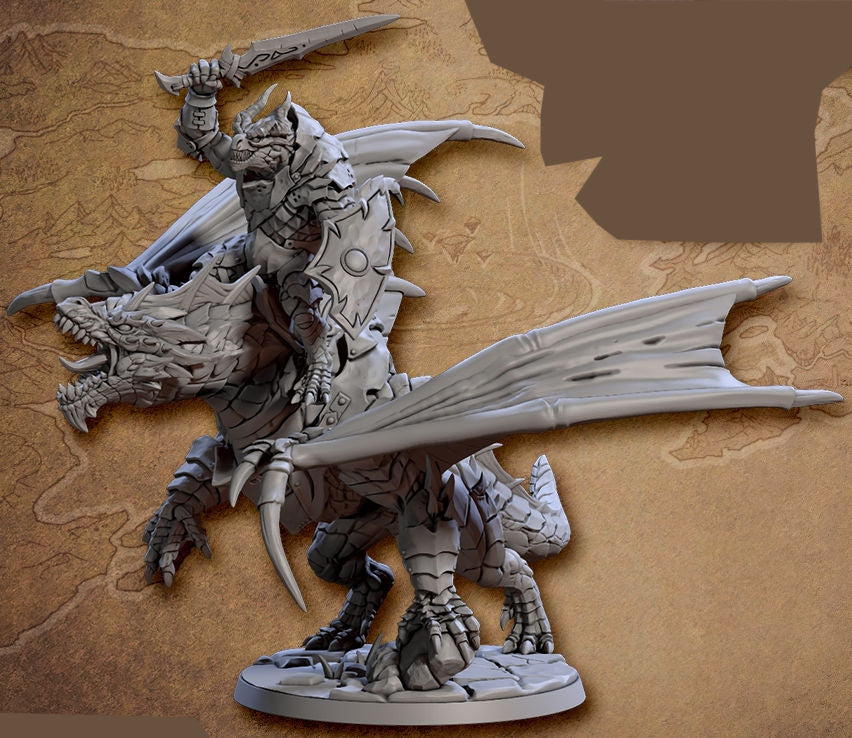 Assault Dragon Rider B with scenic base