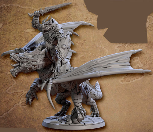 Assault Dragon Rider B with scenic base