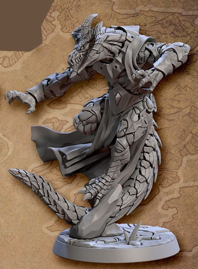 Flamagath Blackflame with scenic base