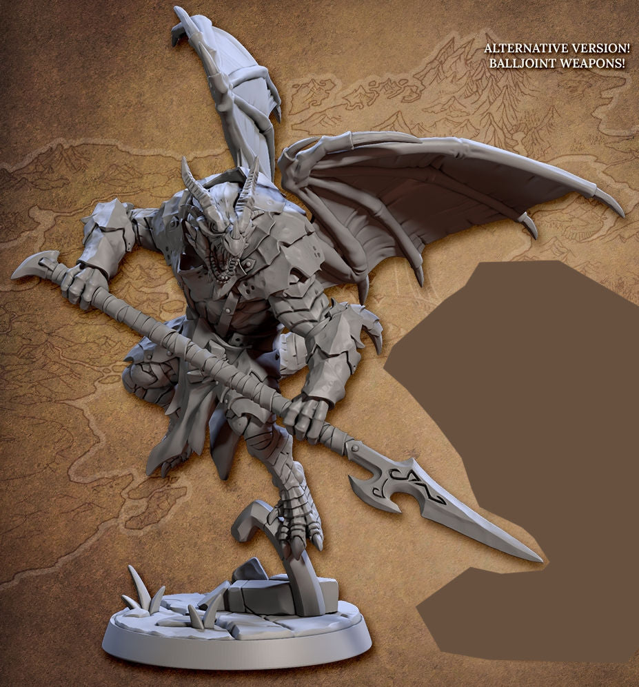Winged Draconian Shock Trooper A