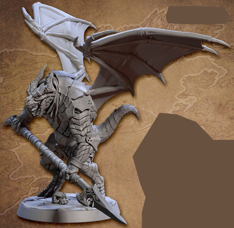 Winged Draconian Shock Trooper F