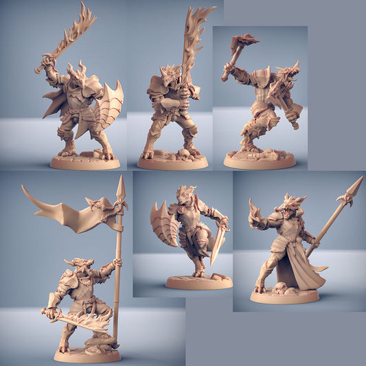 The Dragonguard (6x warriors)