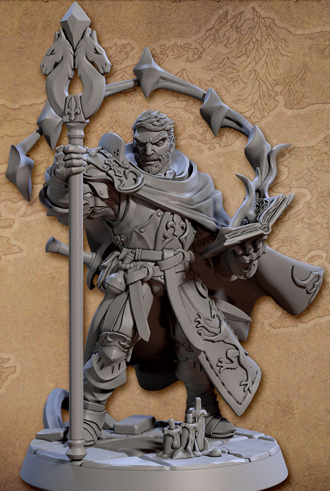 Battlemage Matija with scenic base