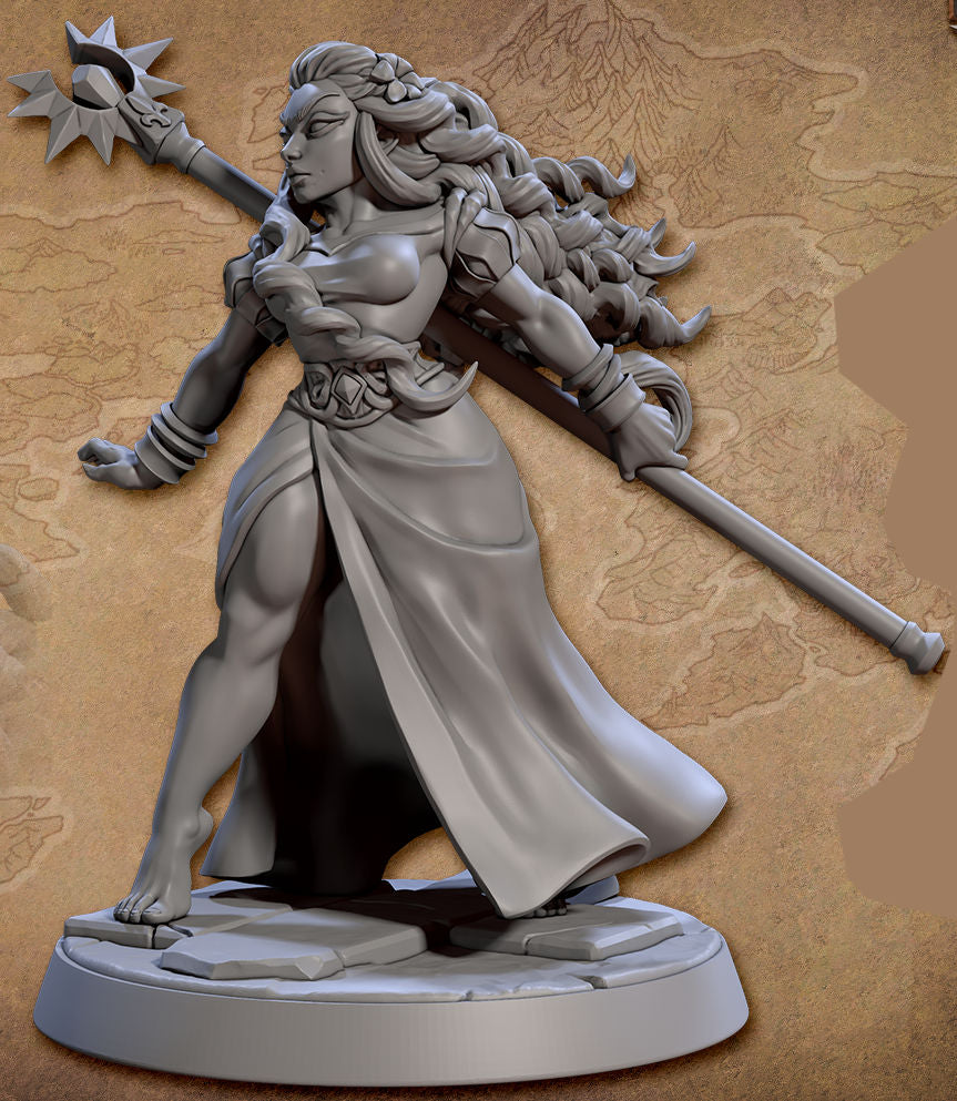 Genevieve of the Enchanted Lake with scenic base