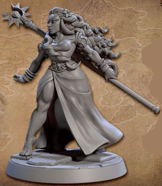 Genevieve of the Enchanted Lake with scenic base