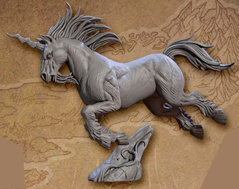Tempest the Celestial Steed as Unicorn