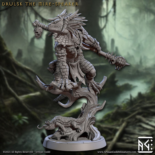 Drulsk the Mire-Speaker with scenic base