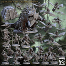 Lizardmen of Falgor Swamp Battle Set with scenic bases