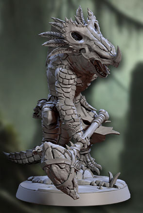 Helmed Lizardmen of Falgor D