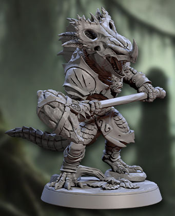 Helmed Lizardmen of Falgor F