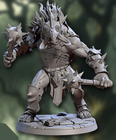 Helmed Ironkeep War Troll C