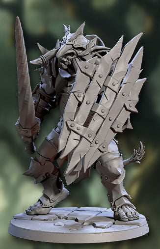 Helmed Ironkeep War Troll F