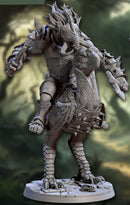 Helmed Terror Bird Troll Knight C