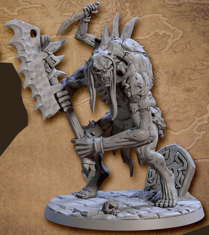 Barrow Abomination with Weapon D