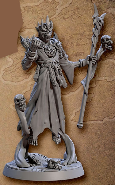 Vladvuk the Apostle of Death with Arcane Crown with scenic base