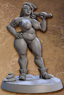 Alfhild the Northwoman Beauty [Pin Up] with scenic base