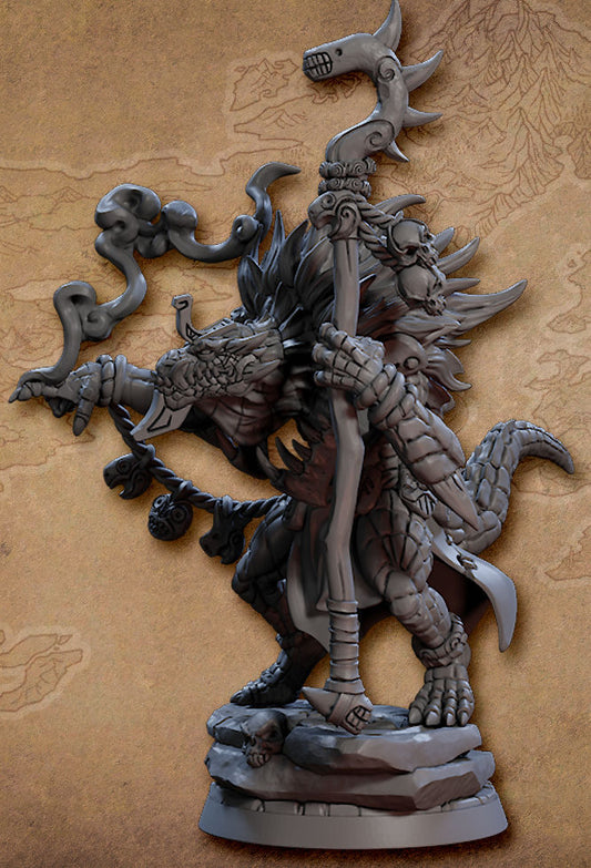 Roskaal the Blind with Effect with scenic base