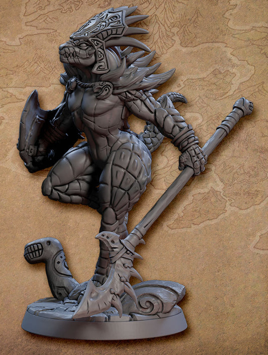 Skaala, Lizard Beauty with scenic base