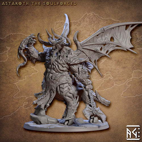 Astaroth the Soulforged with scenic base