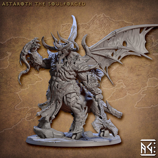 Astaroth the Soulforged with scenic base