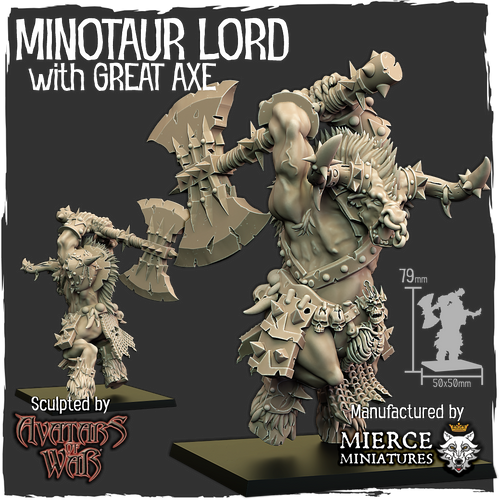 Minotaur Lord with Great Axe