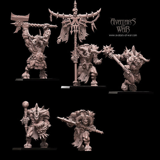 Minotaurs with Great Weapons Regiment I