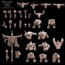 Minotaurs with Two Weapons Multi-Part Regiment