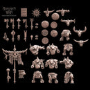 Minotaurs with Weapon and Shield Multi-Part Regiment
