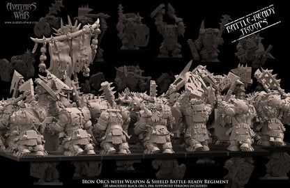 Shieldwall Black Orc Regiment