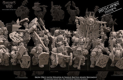 Shieldwall Black Orc Regiment