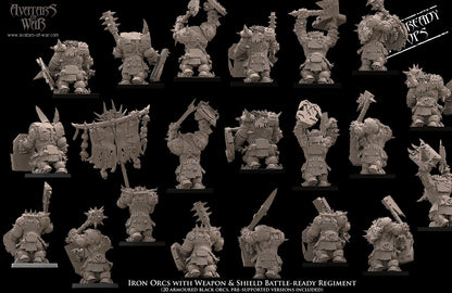 Shieldwall Black Orc Regiment