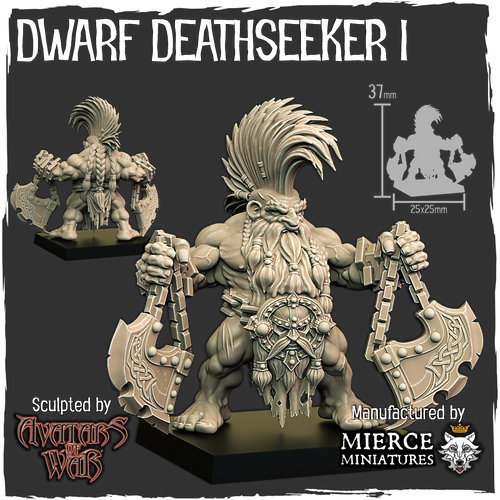 Dwarf Deathseekers Battle-Ready Regiment