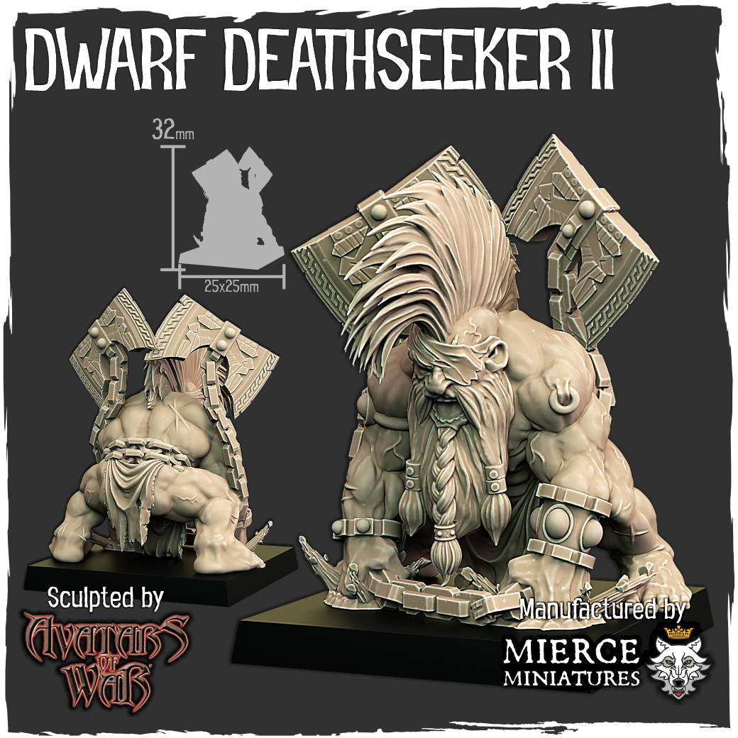 Dwarf Deathseekers Battle-Ready Regiment