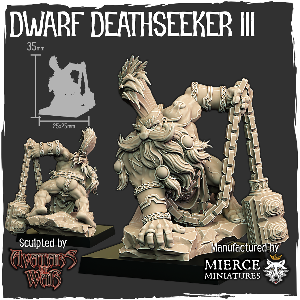 Dwarf Deathseekers Battle-Ready Regiment