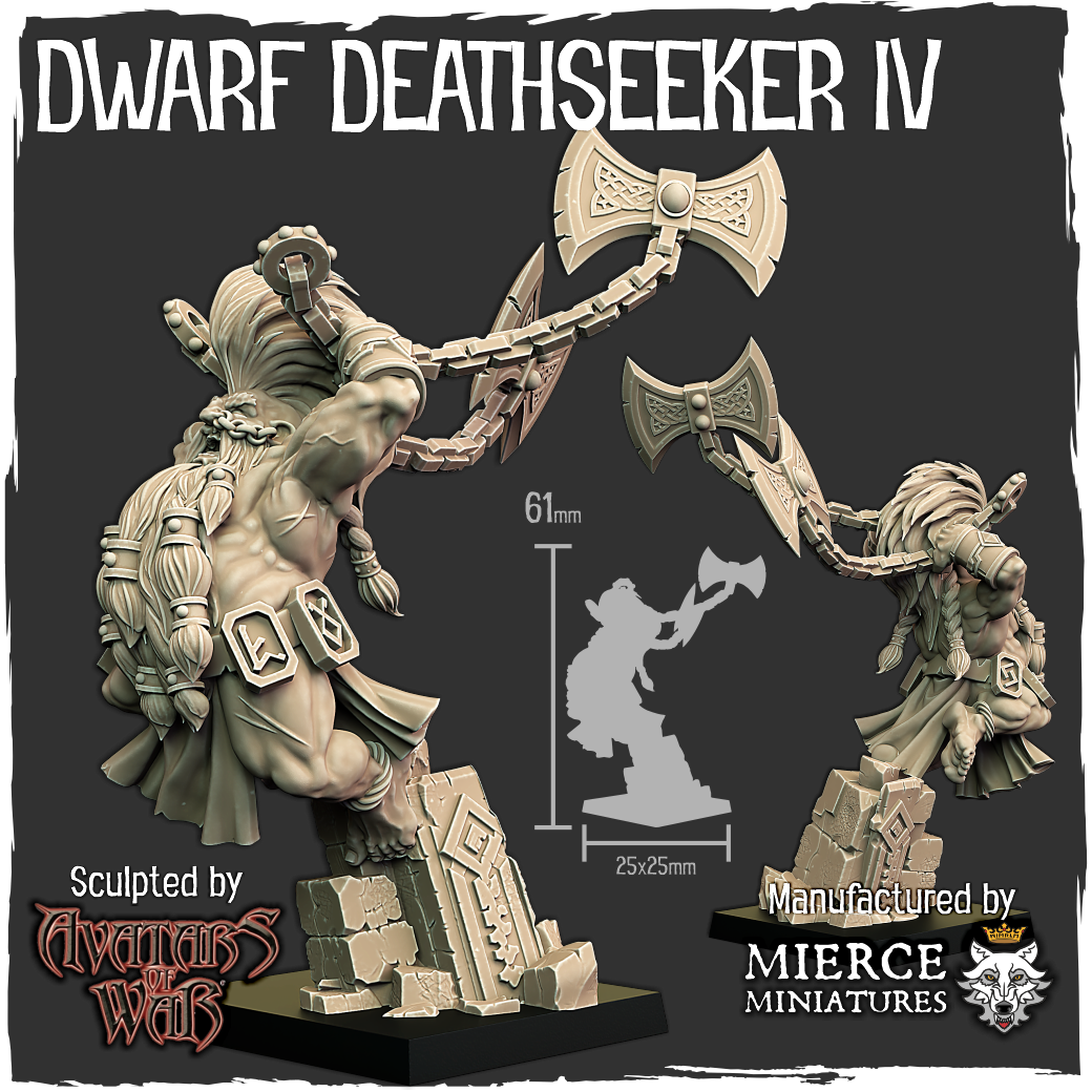 Dwarf Deathseekers Battle-Ready Regiment