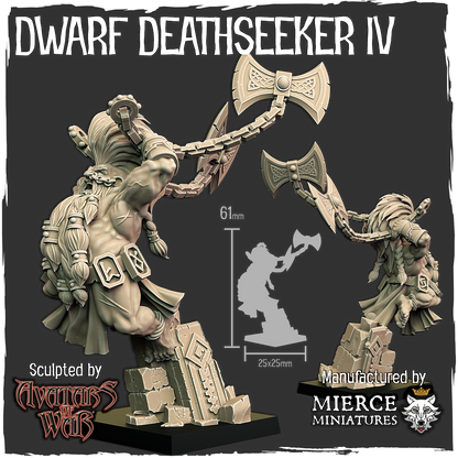 Dwarf Deathseekers Battle-Ready Regiment