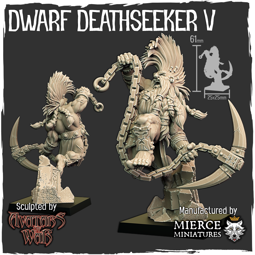 Dwarf Deathseekers Battle-Ready Regiment