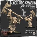 Black Orc Smasha with Great Axe