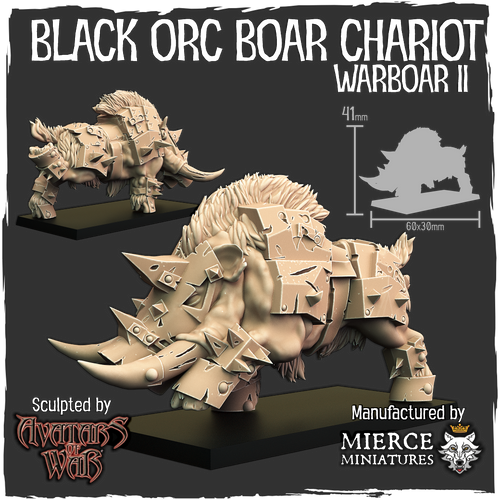 Black Orc Chariot Warboar II