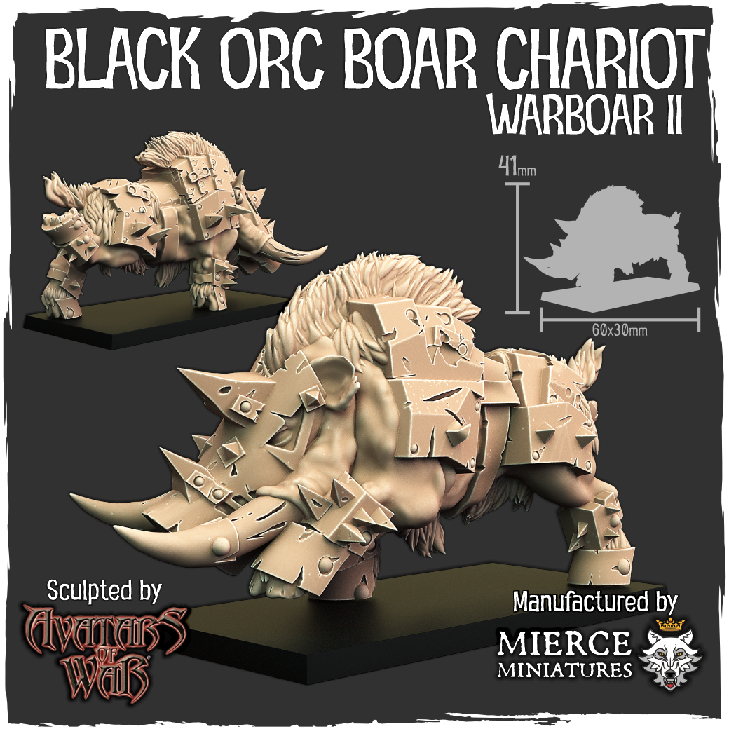 Black Orc Chariot Warboar II