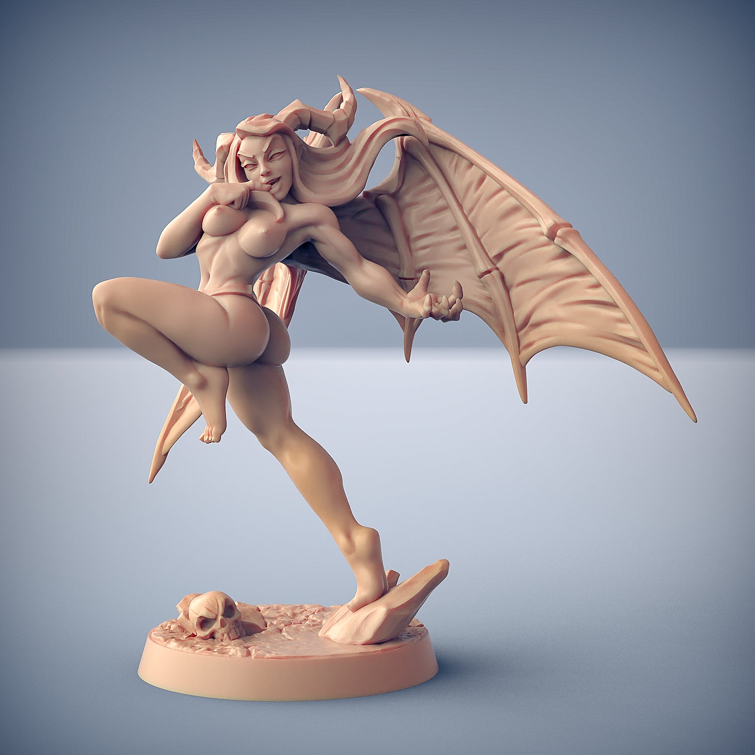 Aya the Lust Demon [Pin Up] with scenic base